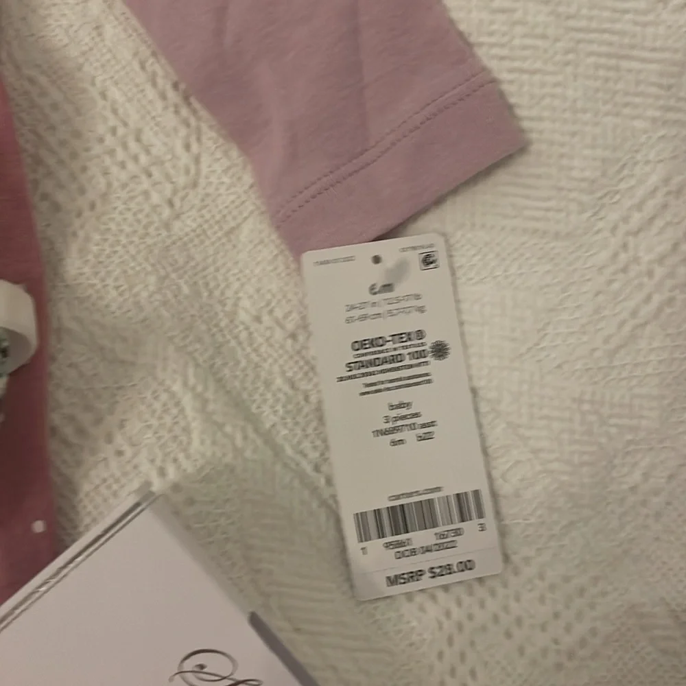 NEW Baby Bundle - (11) headbands and (2) onesies and (1) bear lovey